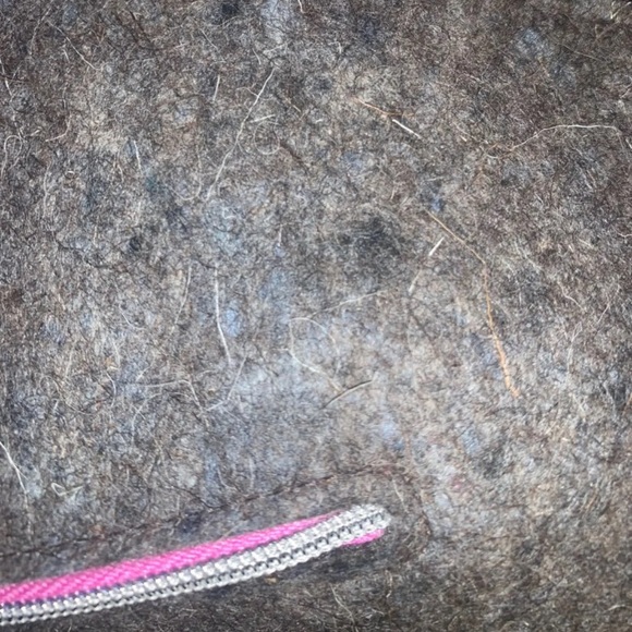 UM bag by Josh Jakus Gray Wool Handbag - Picture 4 of 8